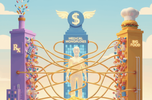 It Was Built This Way. Big Pharma, Big Food, and monopolies fuel the Sickness Economy, making billions off your chronic illness. Learn to resist and seize your sovereignty.