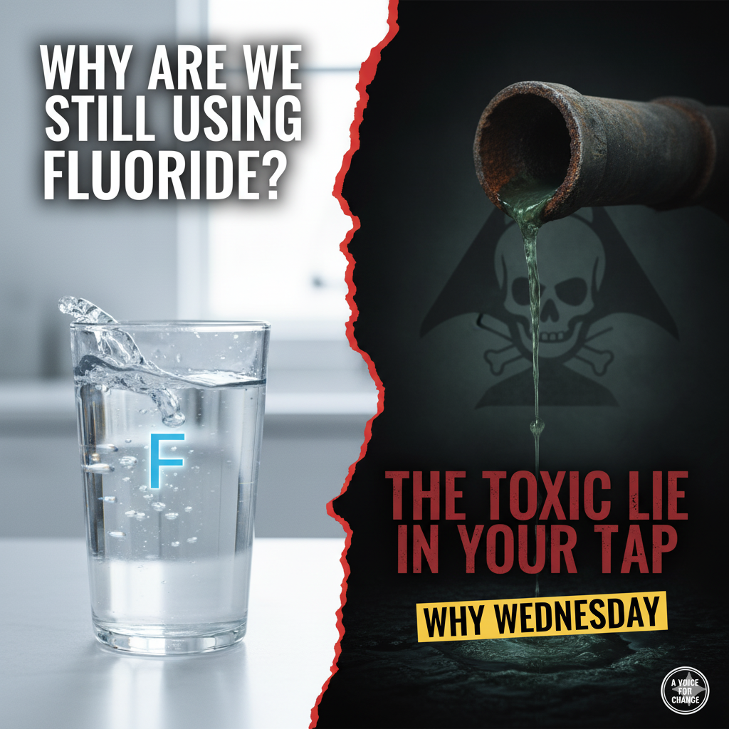 Stop Drinking the Lie: Fluoride is a Neurotoxin.